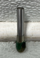 (8) New Sawyers Choice 1-5/8” Long x 3/8” Wide Straight Shaft Carbide Tipped Router Bits - 4