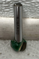 (7) New Sawyers Choice 1-5/8” Long x 1/2” Wide Straight Shaft Carbide Tipped Router Bits - 4