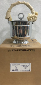 Pfaltzgraff Metal Crafts Pedestal Ice Bucket 3QT