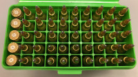 (45) RNDS. W-W SUPER 243 WIN AMMO IN CASE WITH (5) SPENT SHELLCASES - 2