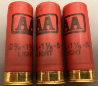 (50) RNDS. WINCHESTER AA 12 GA. LIGHT TARGET LOAD AMMO - 2