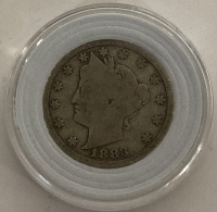 1883 V NICKEL “NO CENTS” FIRST YEAR OF PRODUCTION