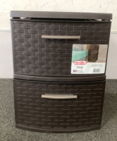 (1) STERILITE WEAVE STORAGE BIN (WITH WHEELS)