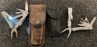 KNIVES, MULTI TOOLS, SHEATHS AND SHARPENING STONE - 2