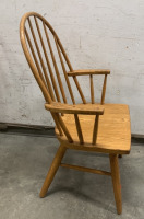 (1) PAIR OF WOODEN DINING ROOM CHAIRS - 3
