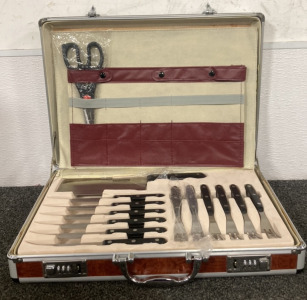 14 PIECE KNIFE AND FORK SET