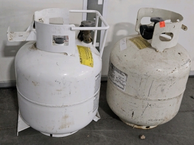 (2) 30# PROPANE TANKS