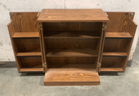 (2) SMALL ENTERTAINMENT CENTER CABINETS, (1) LARGE ENTERTAINMENT CENTER CABINETS - 3