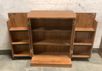 (2) SMALL ENTERTAINMENT CENTER CABINETS, (1) LARGE ENTERTAINMENT CENTER CABINETS - 4