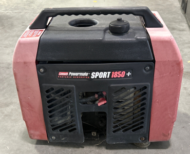 COLEMAN POWERMATE SPORT 1850+ PORTABLE GENERATOR (NO GAS TO TEST)