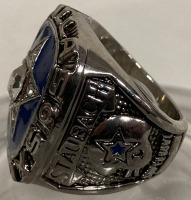 1970 DALLAS COWBOYS CHAMPIONSHIP RING REPLICA NAMED TO ROGER STAUBACH SIZE 10.5 - 2