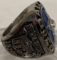 1970 DALLAS COWBOYS CHAMPIONSHIP RING REPLICA NAMED TO ROGER STAUBACH SIZE 10.5 - 3