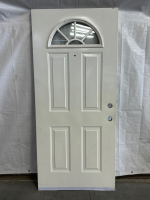 METAL EXTERIOR DOOR WITH PEEP HOLE (36x80) - 4