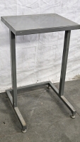 35X24X37 POWERED WHEELED DESK, 24X25X39 STEEL STANDING TABLE, 16x22x23 ROLLING FILE - 4