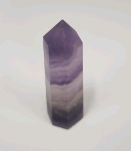 Natural Flourite Quartz Crystal Gemstone Spire Point