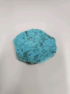 Turquoise Gemstone Freeform Slice Cabochon