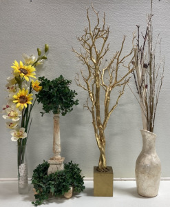 (4) Artificial Floral Displays