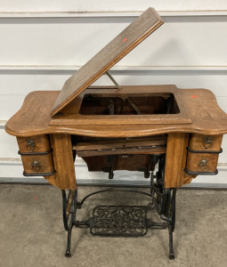 Vintage Domestic Sewing Table