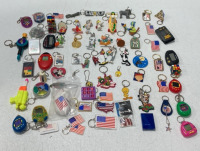 (50+) Looney Toons, USA And Other Keychains