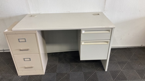 Office Desk And Filing Cabinet