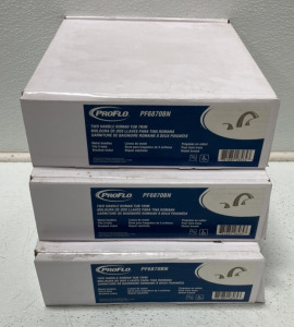(3) ProFlo Metal Two Handle Roman Tub Trim - Brushed Nickle