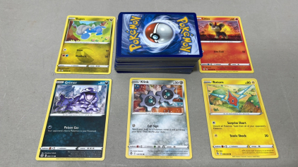 (100) Pokémon Generations 1-8 Collectible Cards