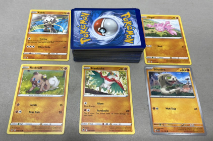 (100) Pokémon Generations 1-8 Collectible Cards