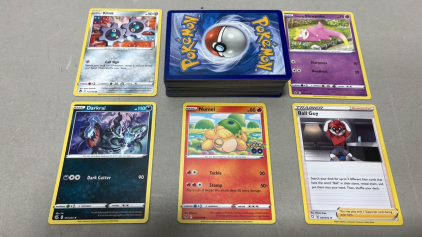 (100) Pokémon Generations 1-8 Collectible Cards