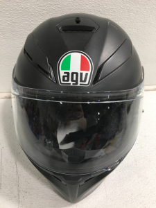 AGV OT43S DOT Motorcycle Helmet (Black)