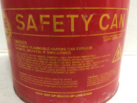5 Gallon Steel Safety Can for Flammables, Type I, Flame Arrester, Red - UI50S Type I - 3