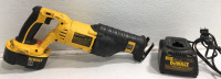 Dewalt DC385 18V Volt XRP Cordless Reciprocating Saw with 4-Way Blade Clamp, Battery DC9096 & Charger DW9116