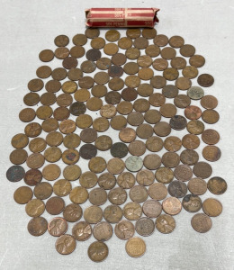 (200) Lincoln Wheat Back Pennies Minted By Philadelphia, San Francisco & Denver Mints Dated Between 1909-1958