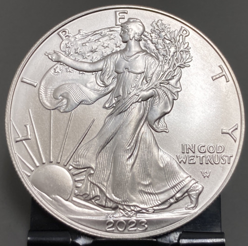 2023 ONE OUNCE FINE SILVER ONE DOLLAR LIBERTY COIN— VERIFIED AUTHENTIC