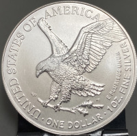 2023 ONE OUNCE FINE SILVER ONE DOLLAR LIBERTY COIN— VERIFIED AUTHENTIC - 2