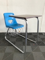 Blue School Desk