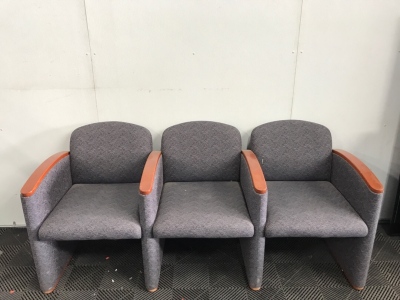 (3) Seat Office Chair