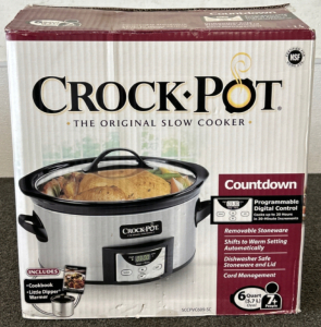 BRAND NEW IN BOX 6-QUART CROCK POT
