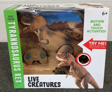 RADIO CONTROL TYRANNOSAURUS REX LIVE CREATURE TOY