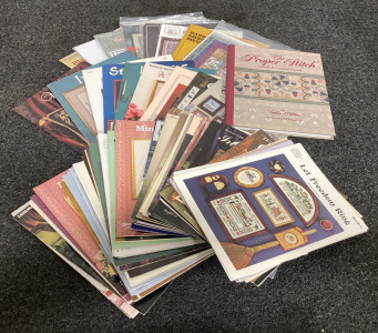 (60+) EMBROIDERY PATTERNS- VINTAGE AND NEW