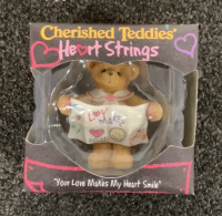 (1) BOX OF (77) CHERISHED TEDDIES HEART STRINGS FIGURINES - 2