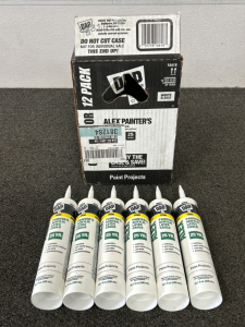 (6) TUBES OF PAINTERS ACRYLIC LATEX CAULK