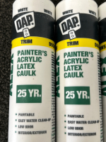 (6) TUBES OF PAINTERS ACRYLIC LATEX CAULK - 3