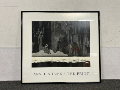 ANSEL ADAMS - THE PRINT 27&rdquo;x 25&rdquo;