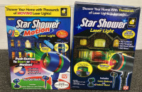 WORKING STAR SHOWER AND STAR SHOWER MOTION LASER LIGHTS - 4