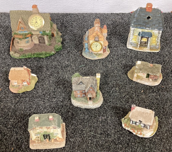 EIGHT LILLIPUT LANE HOUSES AND CLOCK HOUSES COLLECTION