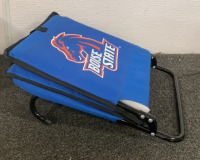 (1) SMALL FOLDABLE BOISE STATE CHAIR - 2