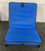 (1) SMALL FOLDABLE BOISE STATE CHAIR - 3