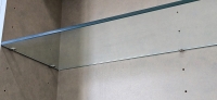 36"x12.5"x90" SHELF UNITS W/ GLASS SHELVES - 3