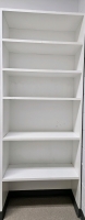 36"x16"x90.5" WOOD SHELF UNIT