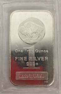 1 Troy Ounce .999 Fine Silver
